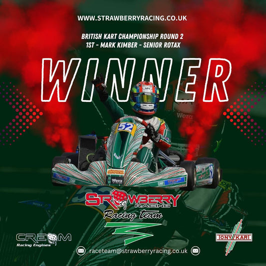 Winners at the British Kart Championship!